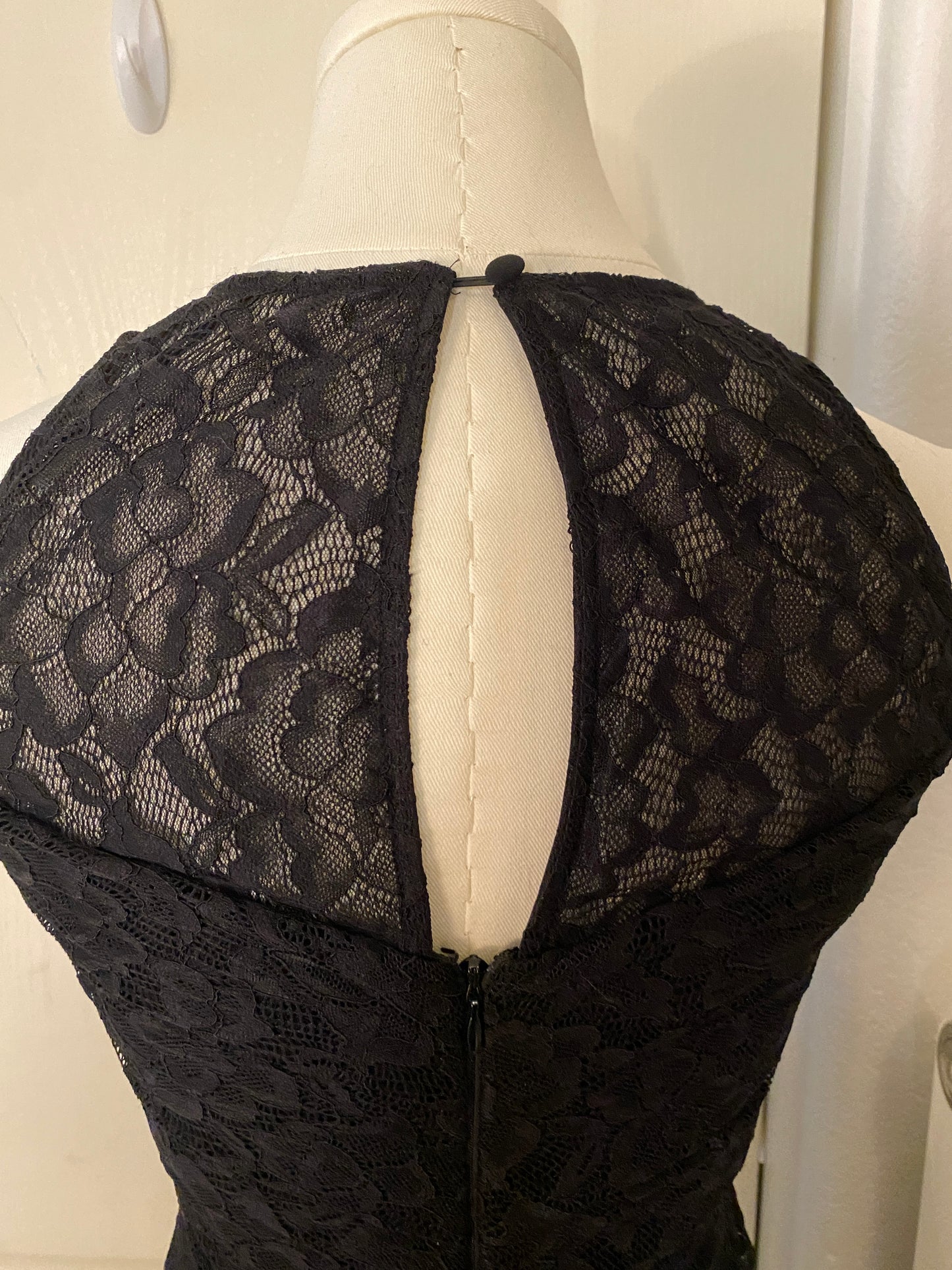 White House Black Market Instantly Slimming Black Lace Dress (~$50 off retail!)