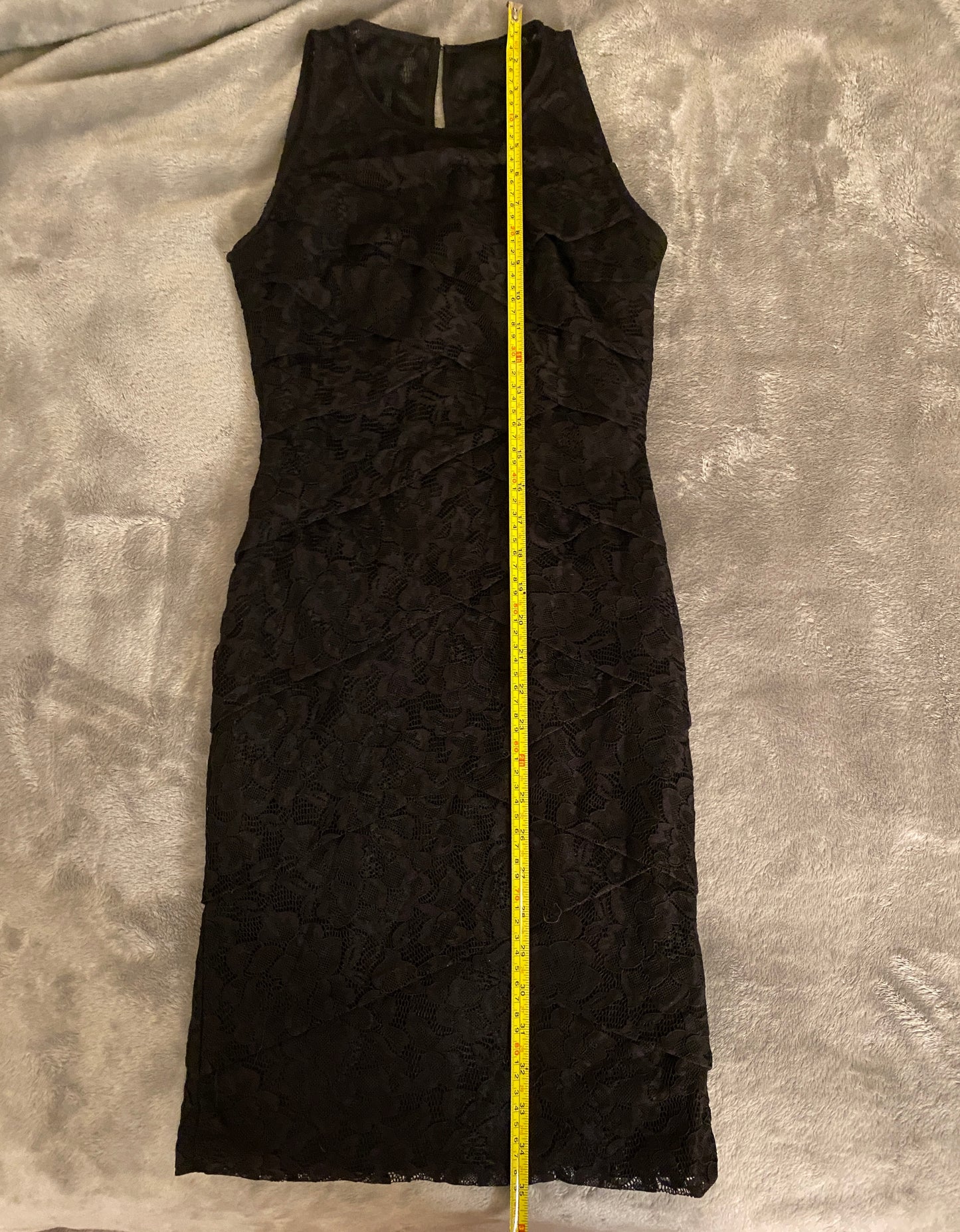 White House Black Market Instantly Slimming Black Lace Dress (~$50 off retail!)