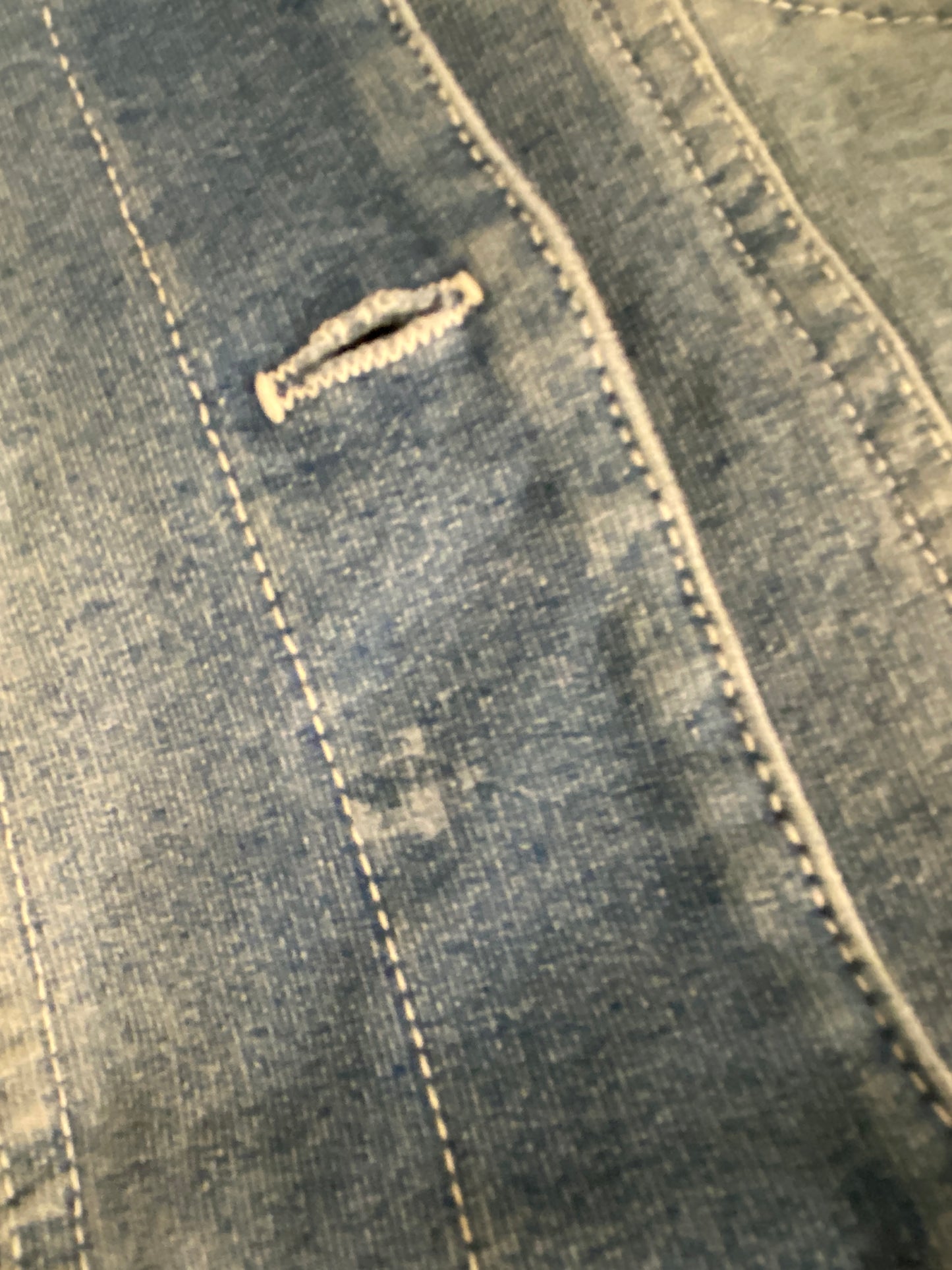 HardTail Forever Blue Long Sleeve Button Up Denim Indie Jean Jacket