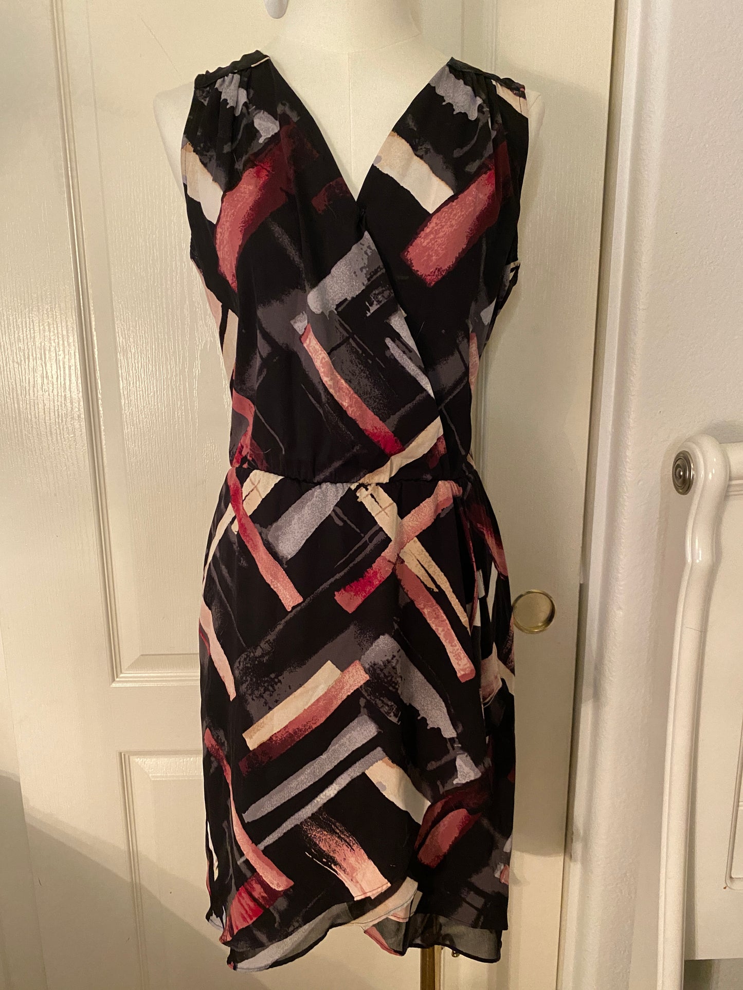 White House Black Market Black and Multicolor Dress (~$50 off retail!)