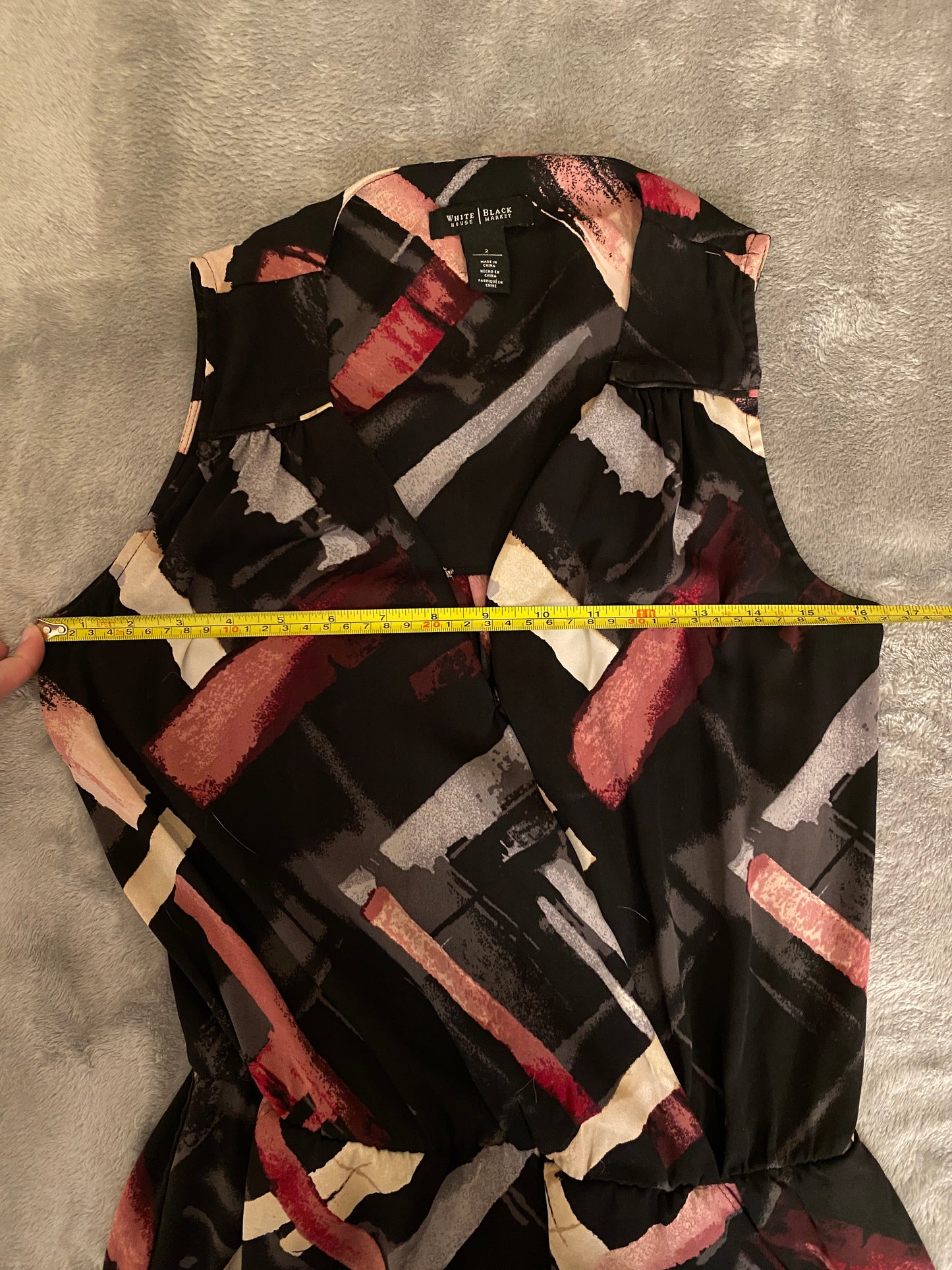 White House Black Market Black and Multicolor Dress (~$50 off retail!)