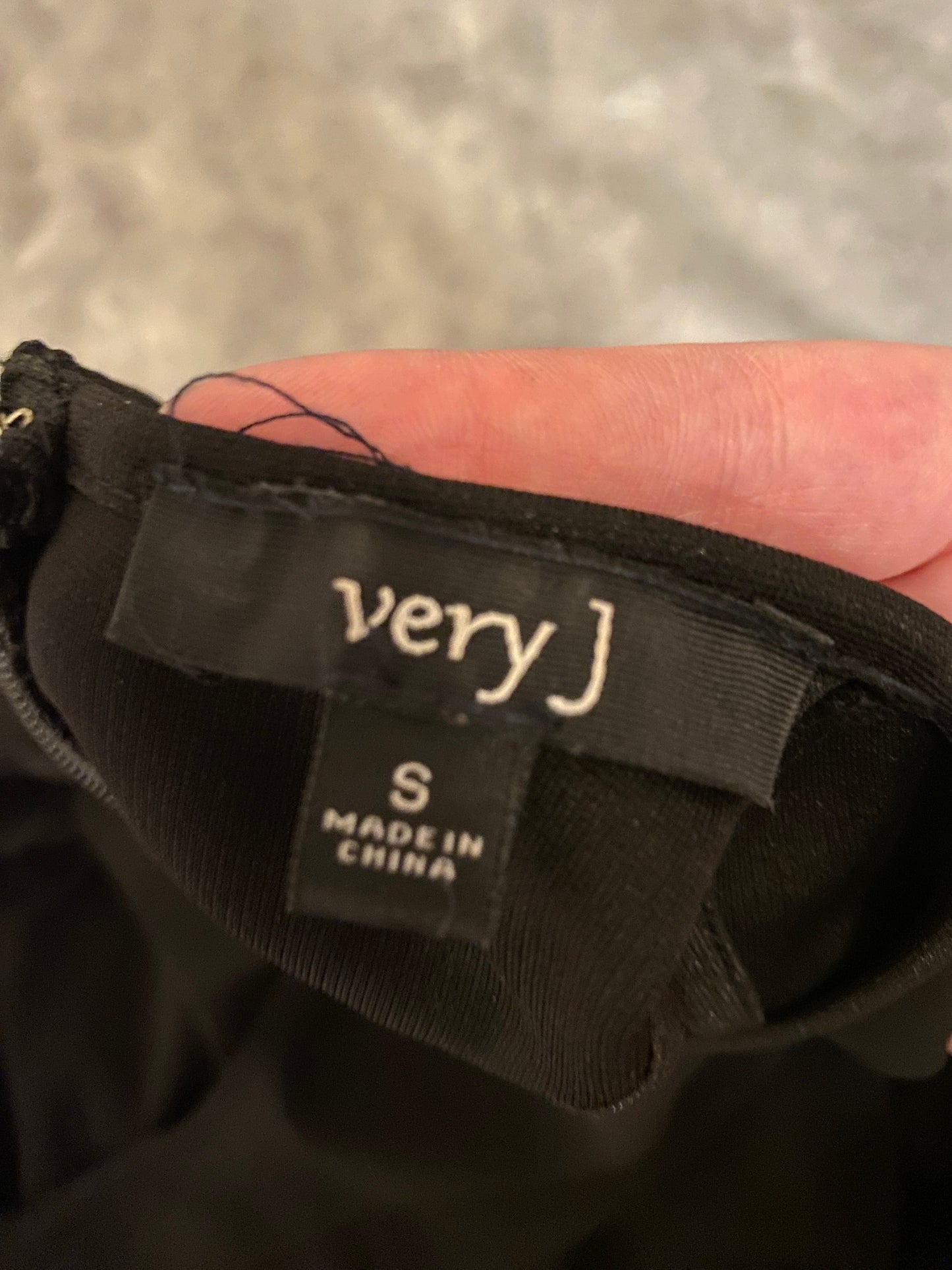 Very J Black Formal Elegant High Low Feminine Dress (~17 off retail)!