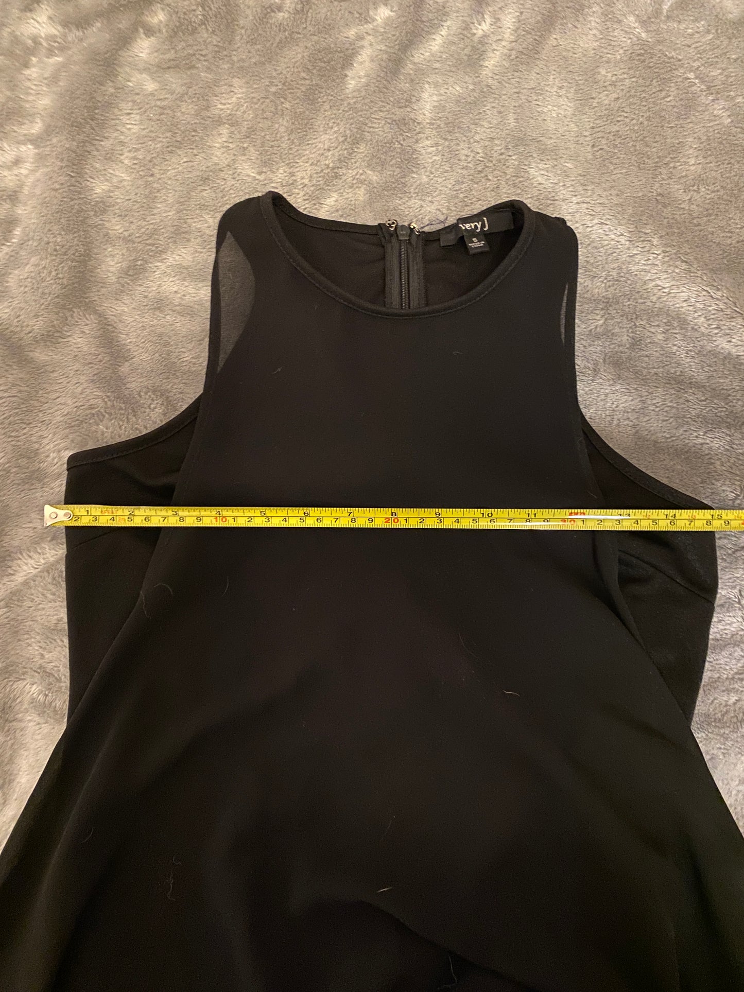 Very J Black Formal Elegant High Low Feminine Dress (~17 off retail)!