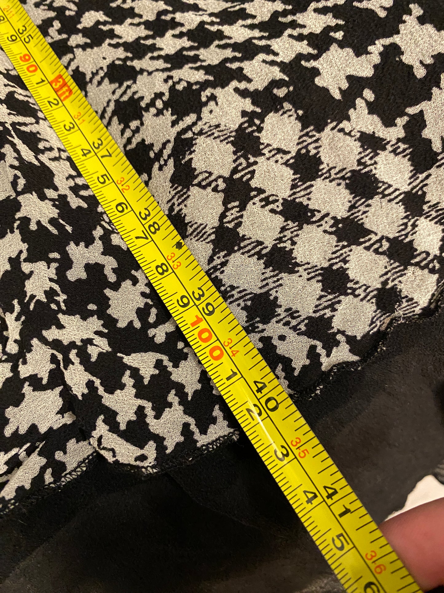 Signature by Robbie Bee Black and Grey Bow Ruffle Maxi Dress