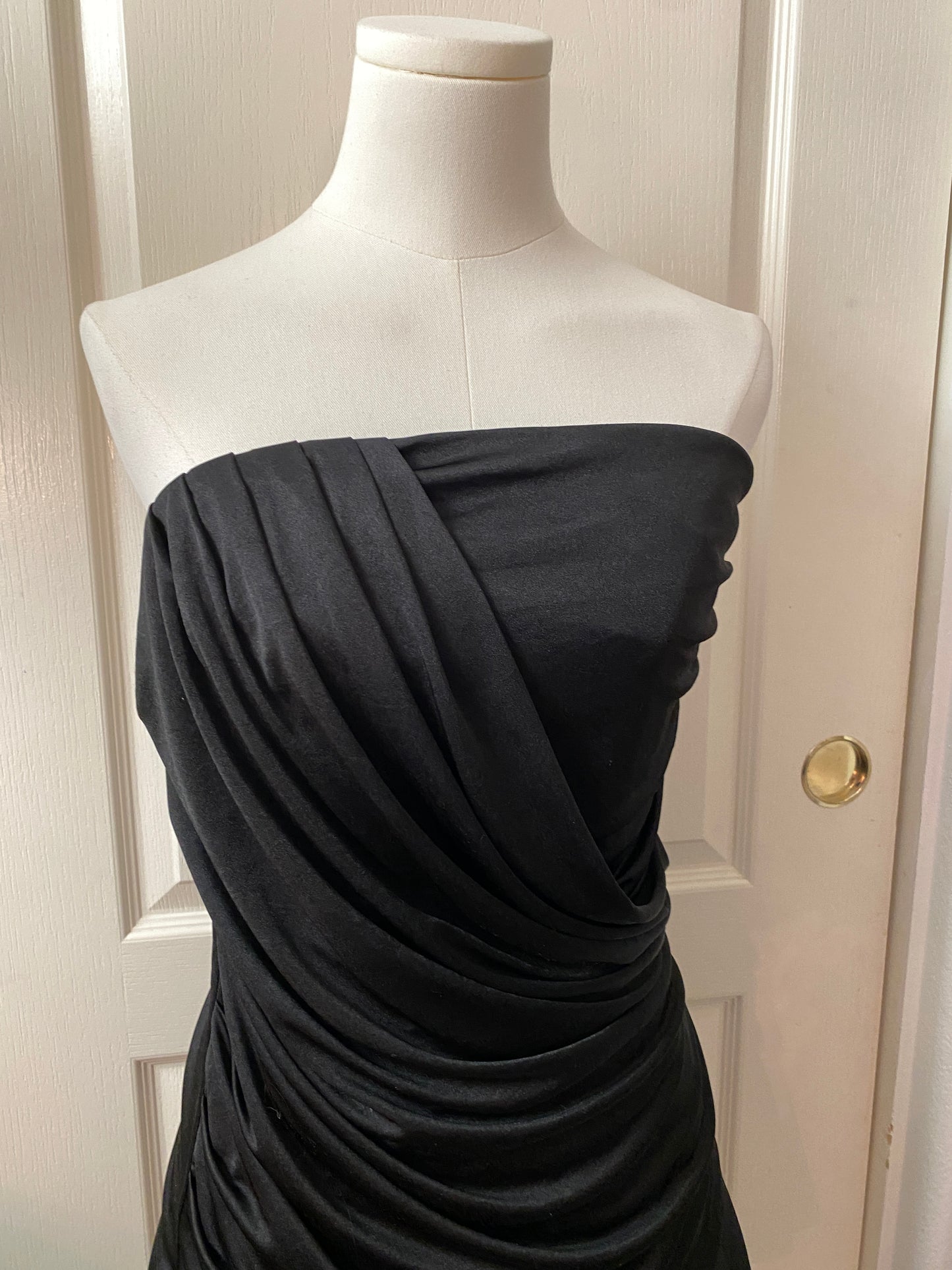 Express Sleeveless Black Ruffle Wrap Sash Club Summer Top Blouse