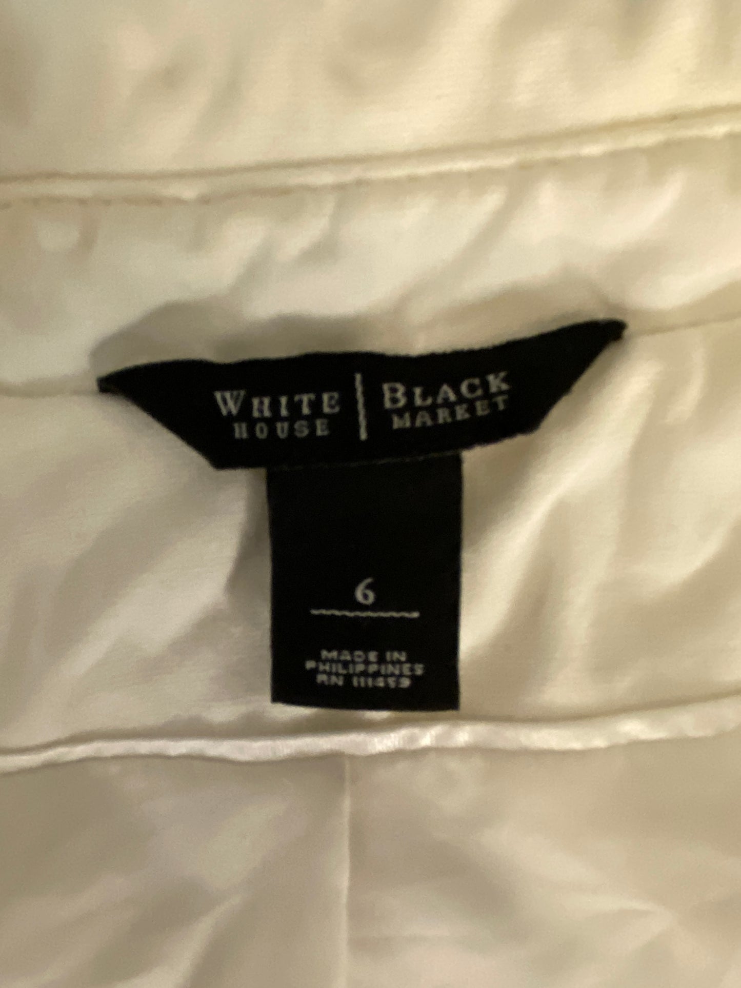 White House Black Market White V Neck Biker Jacket (~$50+ off retail)!